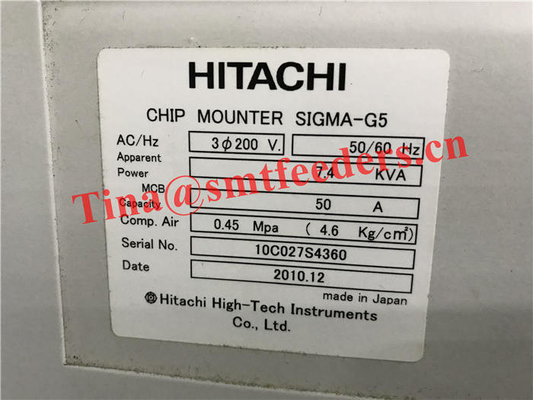 Hitachi Sigma G5 CHIP-Mounter fournisseur
